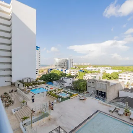 Apartamento Cb736 Amanecer Hermoso Vista Al Lago-crespo Cartagena