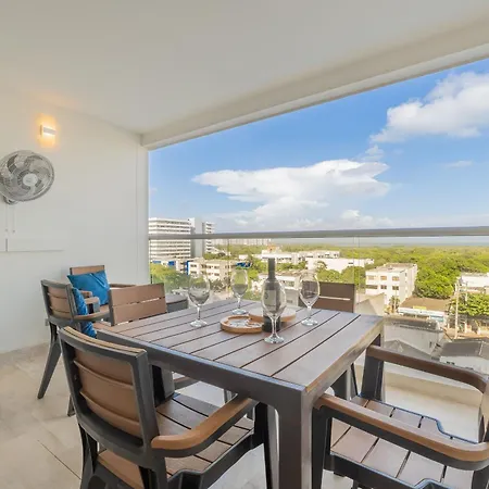 Amanecer Hermoso Vista Al Lago-crespo Cb736 * Cartagena